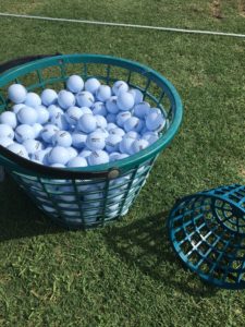 Basket of Golf Balls, Duran Golf Club Driving Range - Viera FL