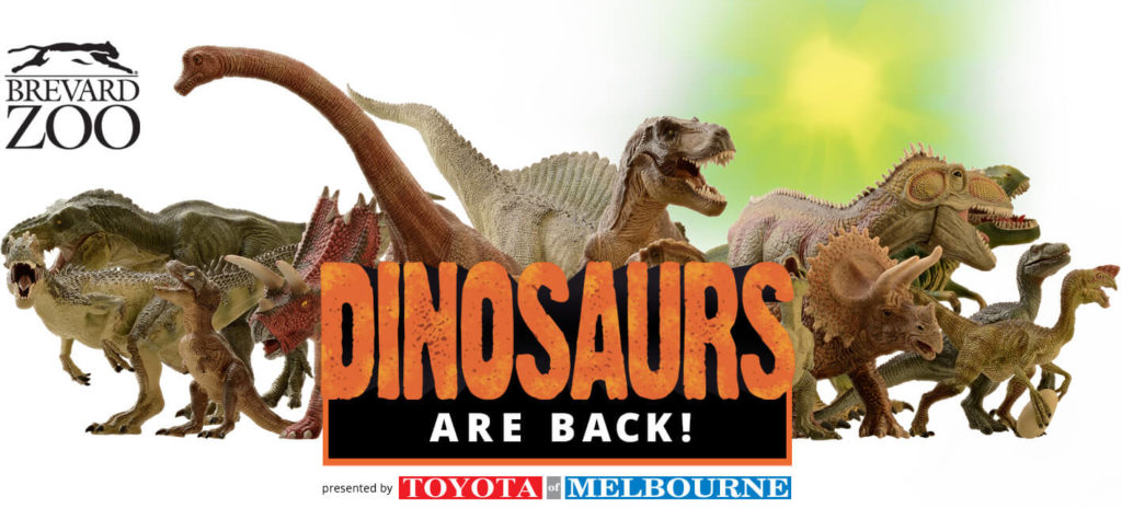 Dinosaurs are back at Brevard Zoo Graphic