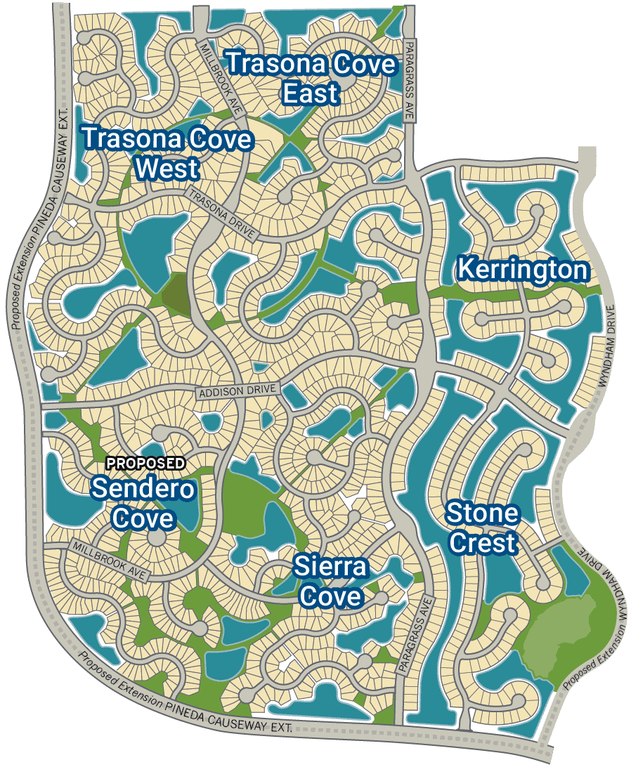 Viera Florida Master Plan Community Map