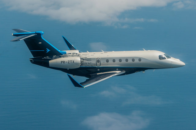 October 15, 2018--Embraer has introduced a pair of new private jets named Praetor 500 and Praetor 600. The Praetor 500 can fly nearly 3,700 miles, more than 300 miles further than the Legacy 450 on which it's based.