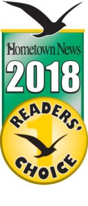 Hometown news 2018 Readers Choice logo