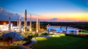 The Rocket Garden at Kennedy Space Center