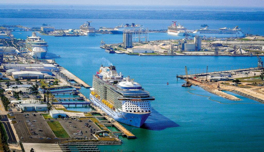 Port Canaveral and ships