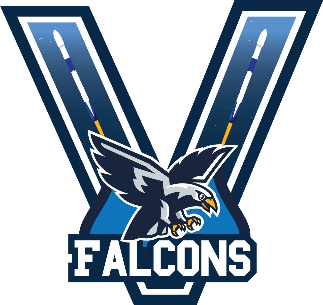 FALCON HIGH SCHOOL MASCOT PATCH