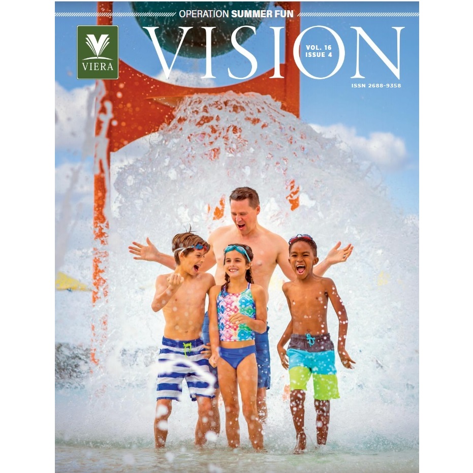 VIERA, FL – August 11, 2021 – The Florida Magazine Association recently honored The Viera Company’s Viera Vision magazine with two Charlie Awards.