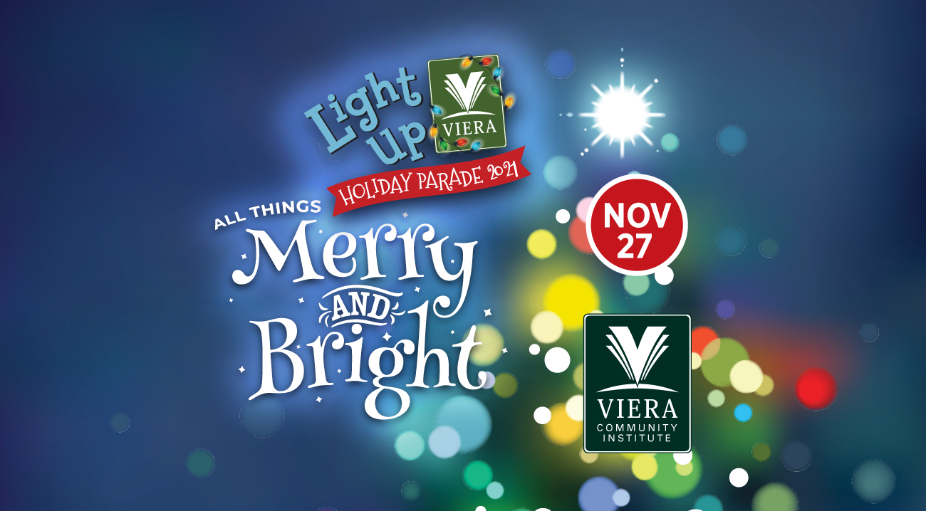 Announcing the 9th Annual LIGHT UP VIERA Holiday Parade Viera