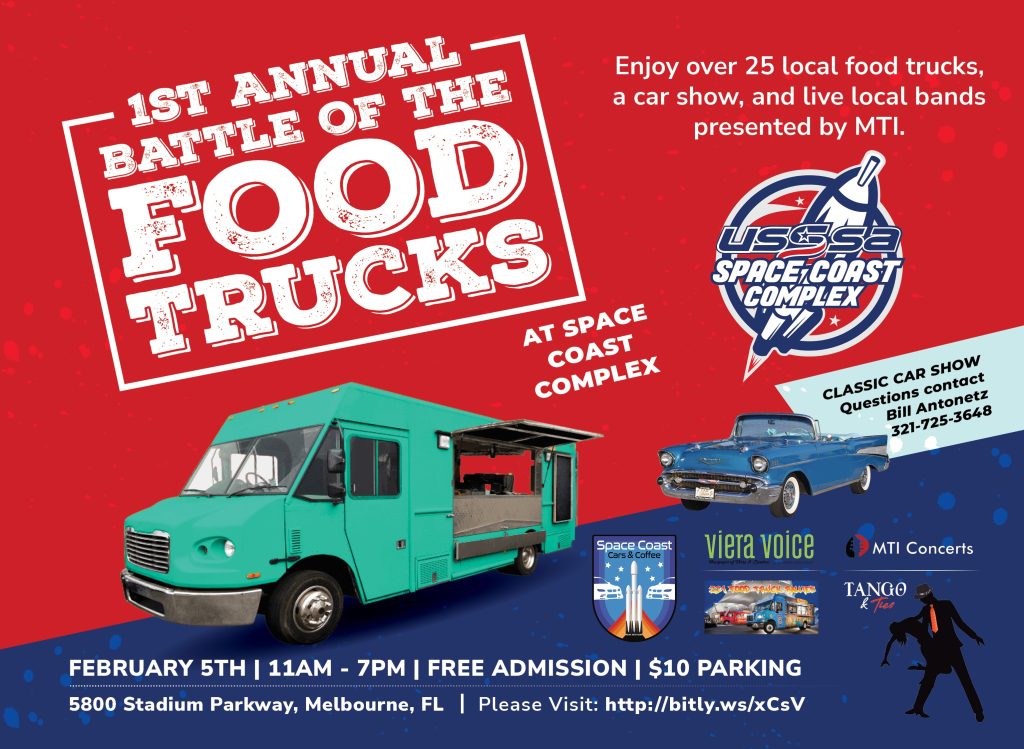 1st Annual Battle of The Food Trucks@ Spacecoast Complex - Viera