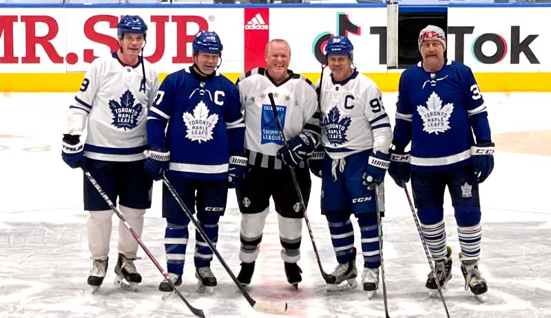 February 22, 2023 - Viera president Todd Pokrywa recently combined two of his passions when he participated in the Celebrity Shinny Hockey Game that benefitted Easter Seals.