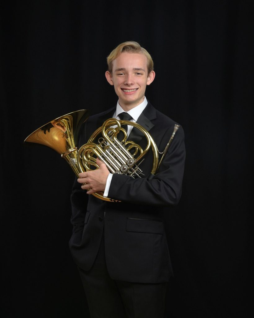 July 14, 2023 - Nick Grey, a 17 year old French Horn player from Viera High School, will compete as a finalist in the International Horn Symposium Youth Solo Competition to be held in Montréal the last week of July.