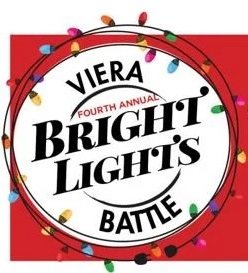 December 4, 2024 - The Viera Voice annual Bright Lights Battle is about to light up the night sky as local homeowners vie for the eyeballs of Traveling Holiday Decoration Lovers (THDLs - ok, we made that name and acronym up, but the battle is real).